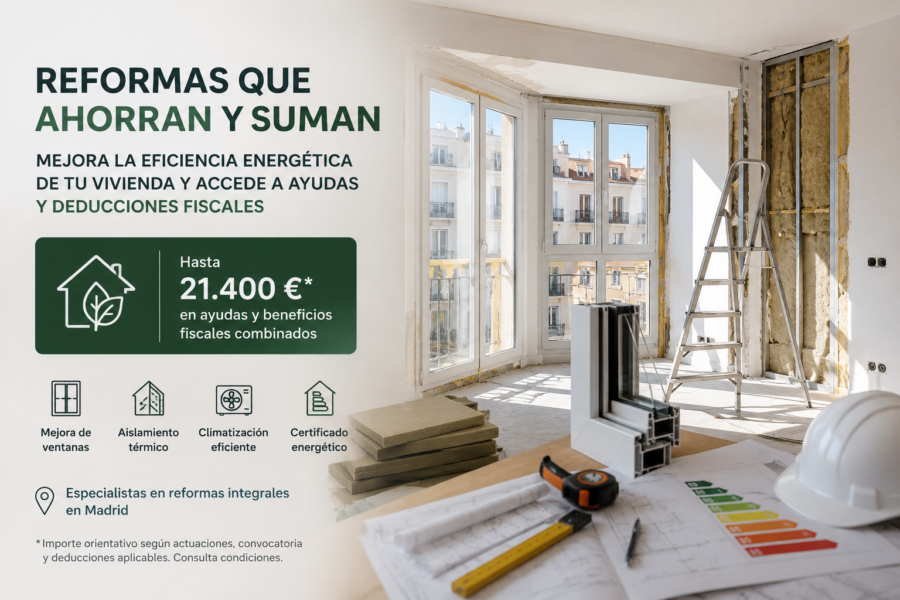 Ayudas para reformas de eficiencia energética en 2026: qué requisitos debes cumplir