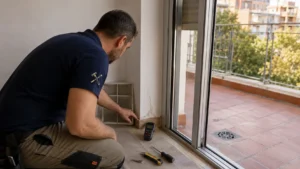 Revisión de ventanas, climatización y humedades después del verano en una vivienda de Madrid