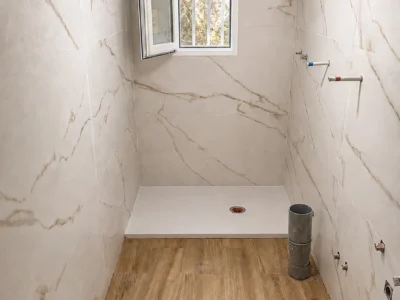 Galería del proyecto Alicatado, solado y fontanería para reforma de baño en Madrid