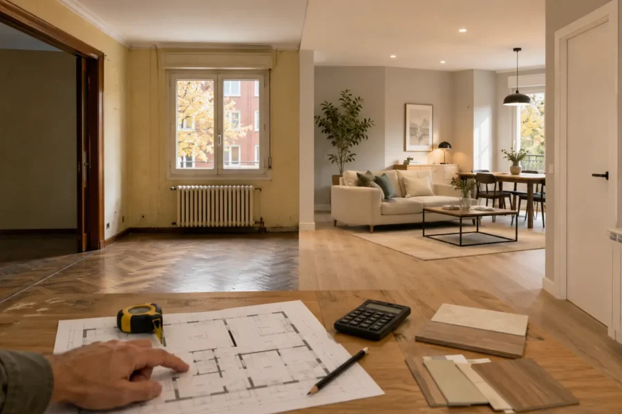 ¿Reformar antes de vender en otoño en Madrid?