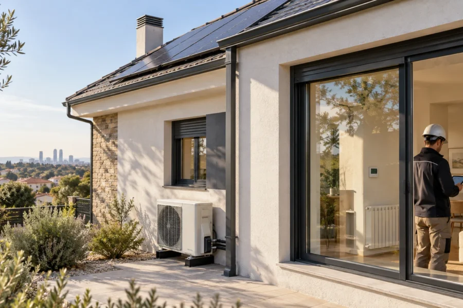 Cómo mejorar el certificado energético en Madrid